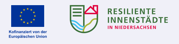 Logo zur Förderung Resiliente Innenstädte in Niedersachsen