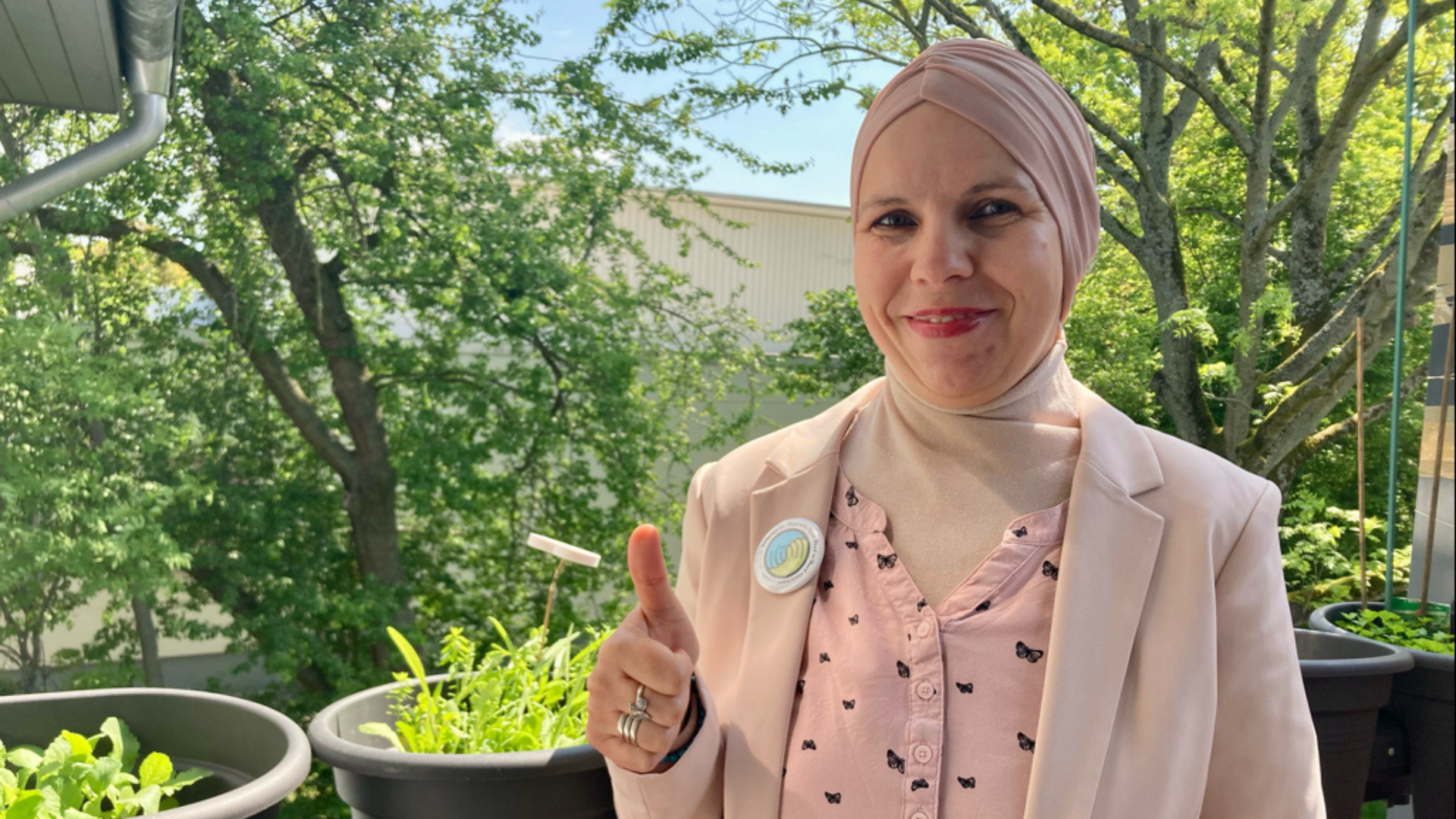 Beitragsbild von "Interview mit Kristin Msakni - Sie engagiert sich für Geflüchtete"