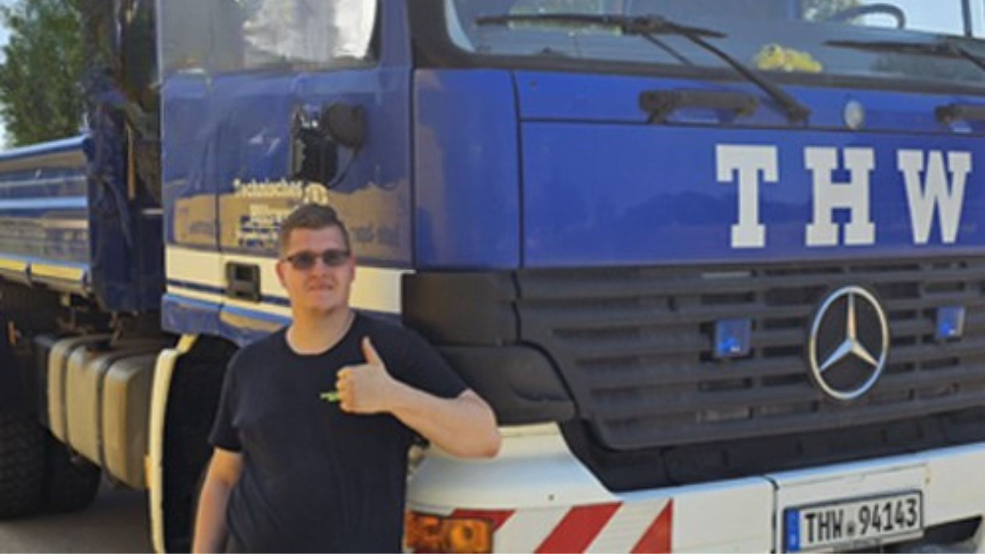 Beitragsbild von "Interview mit Pascal Duschek - Er unterstützt die "Fachgruppe Räumen" des Wolfsburger THW"