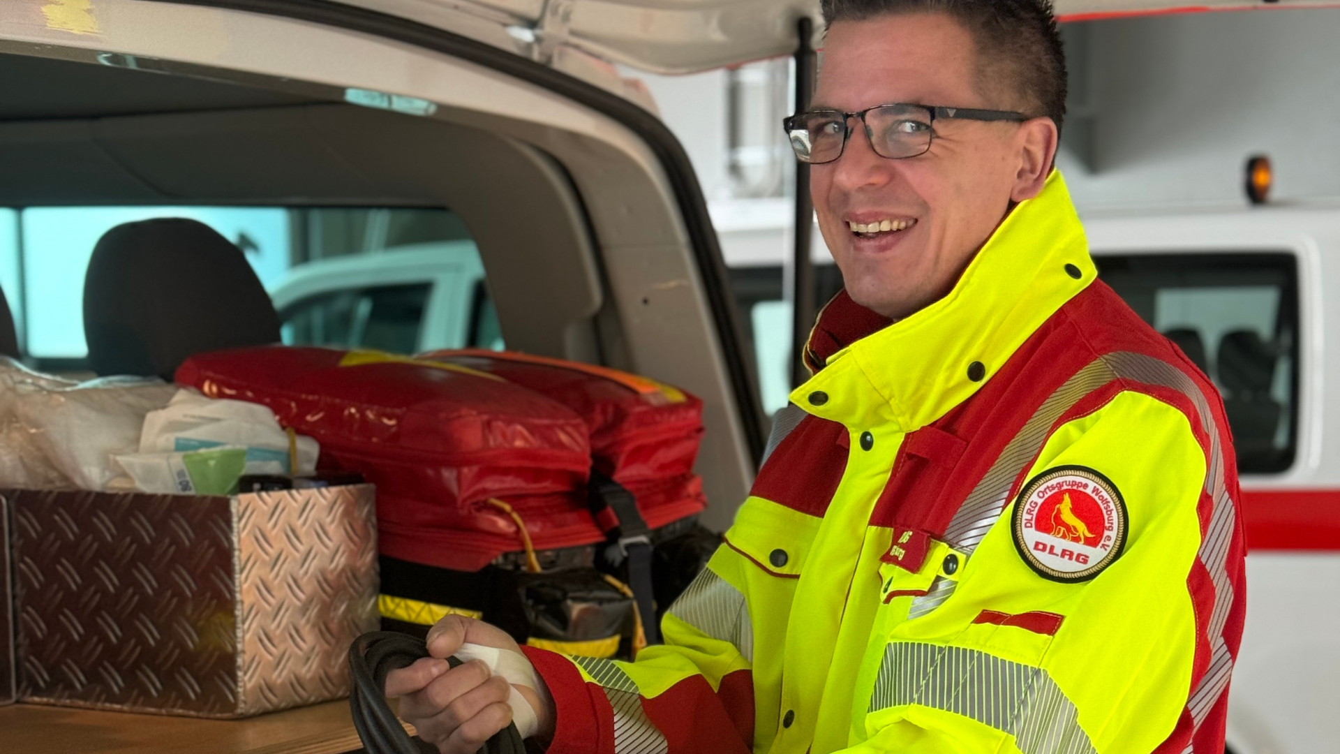 Beitragsbild von "Rouven Heling – Ehrenamtlicher Einsatzleiter bei der Wolfsburger DLRG"